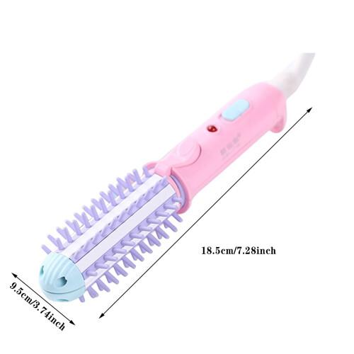 Ceramic hair curler with hot brush function 2