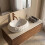 Νιπτήρας Rea Mika Light Grey 50 X 38 X 15 Εκ 1