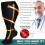 Compression Socks 15-20mmHg Knee Length Extra-Wide Calf 2