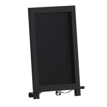 Flash Furniture Canterbury Magnetisch Schoolbord - Zwart - 12" x 17" - Metalen Poten - Hangend Bericht Bord