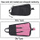Drum Stick Bag Portable Water-Resistant Hanging Storage Bag 6