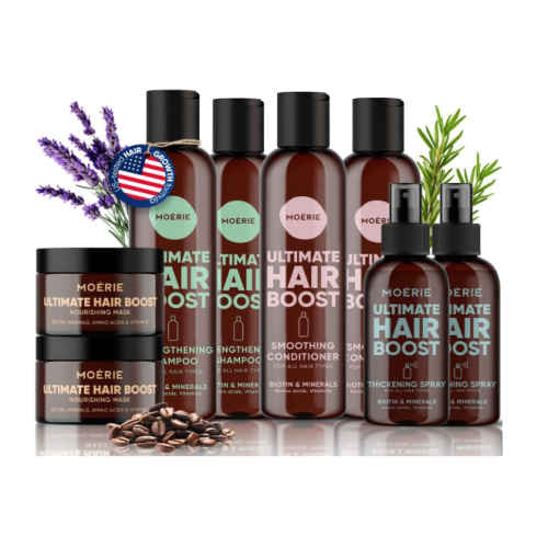Moérie Hair Growth Shampoo Conditioner 4 Set