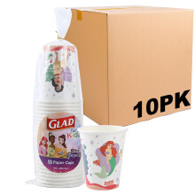 Gobelets en papier Disney Princess 9oz 'La magie est en nous' | 24 Gobelets pour enfants