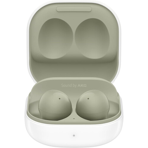 Galaxy Buds 2 earbuds olive green noise cancelling