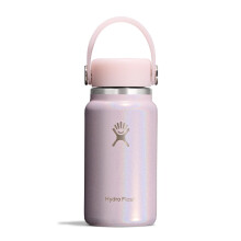 Hydro Flask Micro Bottle - Insulated Mini Leak Proof Flask for Purse or Pocket in 6.7 Oz Glimmer Pink