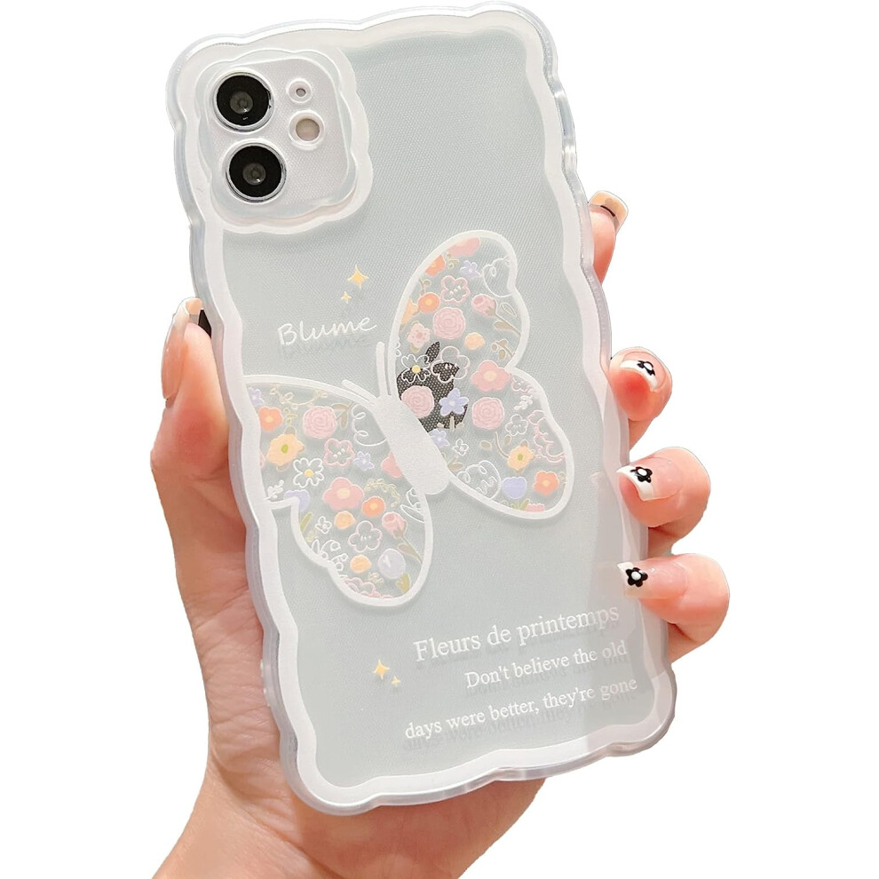 Cartoon Butterfly Iphone 11 Case Soft Tpu White 301029584817
