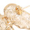 Crystal angel wing brooch gold or silver plated 8