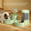 Automatic Pet Feeder and Water Dispenser with Filter 7