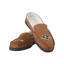 FOCO Baltimore Ravens NFL Mens Exclusive Beige Moccasin - S