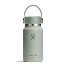 Hydro Flask Micro Water Bottle - Insulated Leak Proof Mini Flask - Stocking Stuffer or White Elephant Gift 6.7 Oz Agave