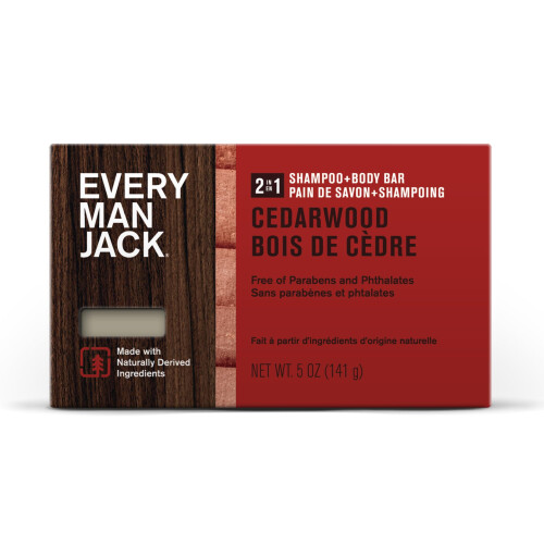 Every Man Jack Sapone 2 In 1 Shampoo e Corpo, 5 Oz