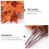 Artificial Maple Leaves Branches 4 pcs 6