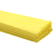Serpentinas de papel crepom amarelo claro, 21 cores, 20 x 3,2 pés