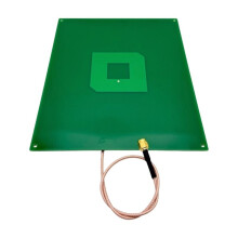 6dBi UHF RFID PCB Antenna 210x170x1.5 mm for Production Management Access Control System, SMA Male Connector,