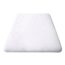 Alfombras de baño de espuma viscoelástica antideslizantes y ultra absorbentes, tapetes de baño de terciopelo coral suave, lavables a máquina y de