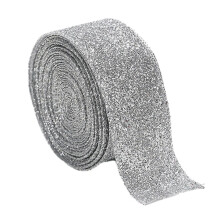 Kerstlint goudkleurig poeder 6 meter