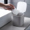 Desktop Trash Can Wide Opening Anti-Slip Base 12L 5