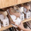Shoe Display Stand Rack White Leather Shoe Shelf 1 Pack 4