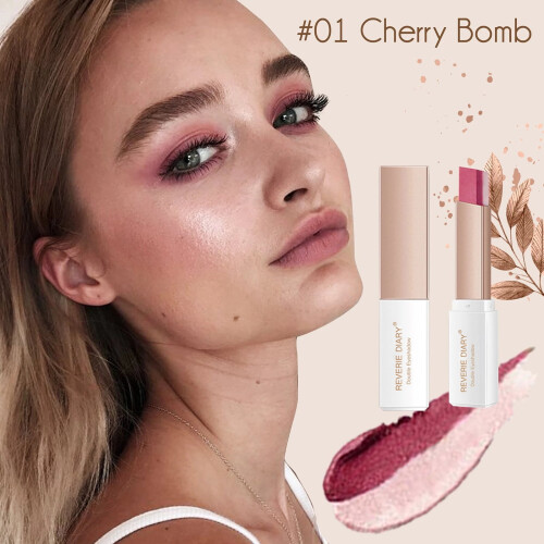GLAMOROUZ gradient eyeshadow stick lavender 2-color 1