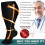 Compression Socks 15-20mmHg Knee Length Extra-Wide Calf 2