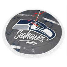 Seahawks Christmas Plush Tree Skirt 30 36 48 inches