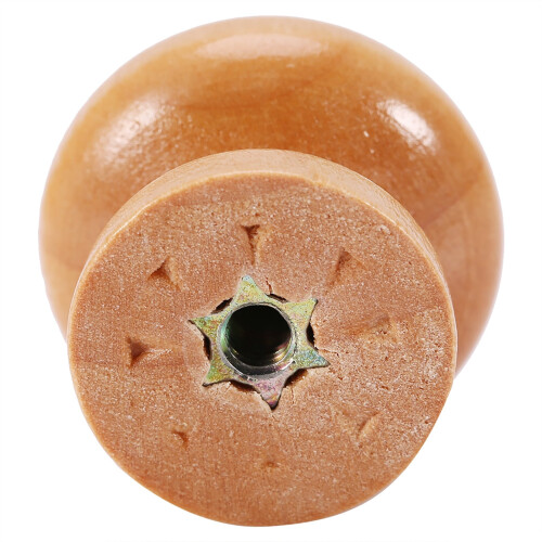 Antique Pine Wooden Drawer Knobs Natural 10 pcs 2