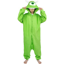 Kinder-Kigurumi Onesie Mike Wazowski Kostüm für Kinder 130 cm — kinder kigurumi, onesie pyjama, mike wazowski kostüm