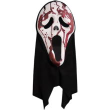Scream Maske Halloween Kostüm Verkleidung Scream Outfit Grusel Horror — ghostface maske, halloween kostüm