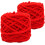 Chenille Yarn Fluffy Velvet 7mm 2 Rolls 43.7 Yards 1
