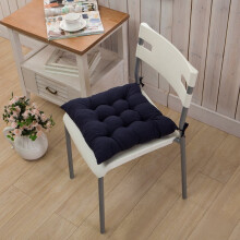 Non-Slip Square Chair Cushions with Ties 15.7x15.7 or 18x18