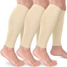 Calf Compression Sleeves for Women and Men 3 Pairs