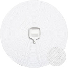 Round braided placemats 15 inch washable heat resistant