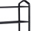Shoe Rack Black 4-Tier Stackable 12-Pair Storage 6