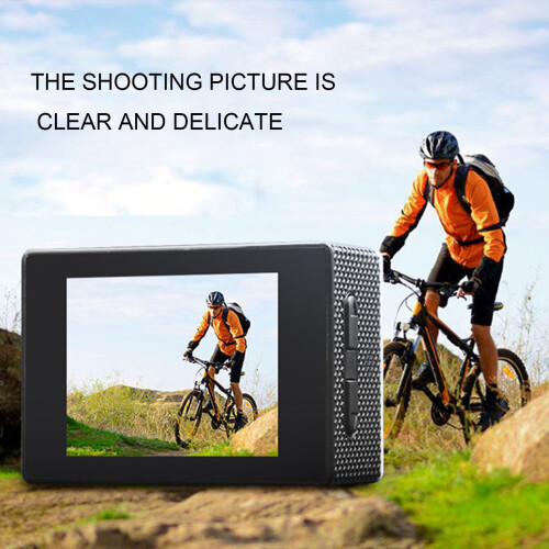 Action-Kamera mit HD-2,0-Zoll-Display, wasserdicht und Weitwinkel 2