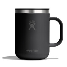 Hydro Flask Coffee Mug - Insulated Stainless Steel, Non Spill, Leak Resistant Travel Mug 24 Oz Tonal Black