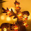 Christmas String Lights Snowman Design 10ft 30LED 1