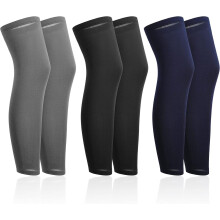 Compression Leg Sleeves for Men 3 Pairs
