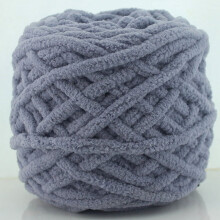Soft Chenille Velvet Yarn for Crochet and Knitting, 100g