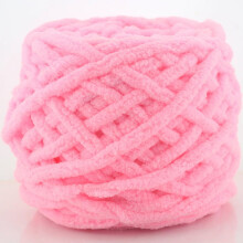 Soft Chenille Velvet Yarn for Crochet and Knitting, 100g