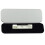 Namnskyltar - 25-pack - Borstad silver 1" X 3", rundade hörn, nål 1