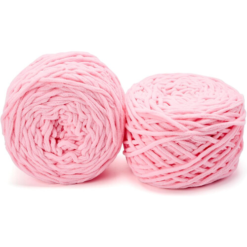 Zallac chunky chenille yarn 6.5 oz super bulky