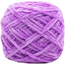 Caramel chenille yarn fluffy velvet 250g