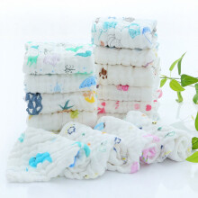 Baby Washcloths 6-Layer Cotton 5 Pack 12x12 Inches