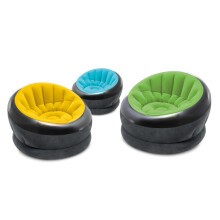 INTEX 68582EP Opblaasbare Empire Stoel: Duurzaam Voor Buiten - 2-PLY Laminaat - Fluweelachtig Oppervlak - Kleur Kan Variëren