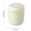 YLOMAY desktop rubbish bin with lid 1 piece 2