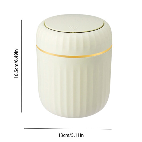 YLOMAY desktop rubbish bin with lid 1 piece 1