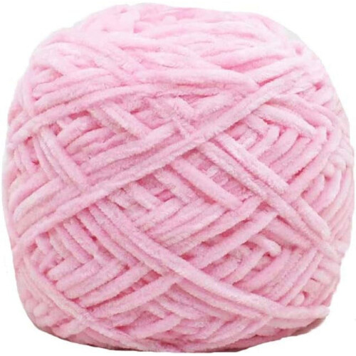 Caramel chenille yarn fluffy velvet 250g