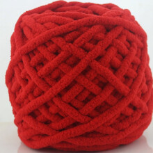 Soft Chenille Velvet Yarn for Crochet and Knitting, 100g