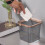 YLOMAY trash can household waste bin 13-gallon 3