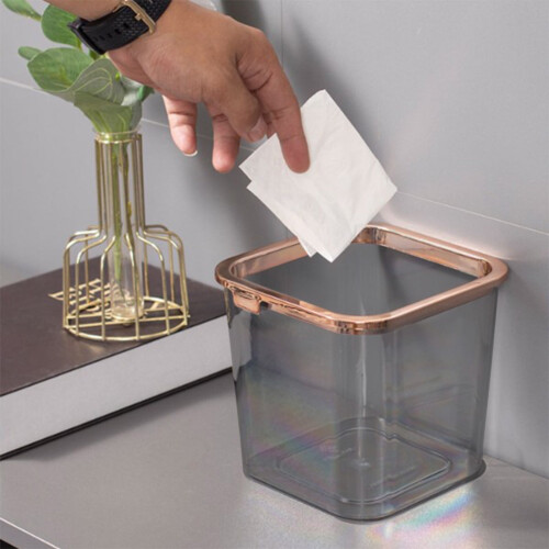 YLOMAY trash can household waste bin 13-gallon 2